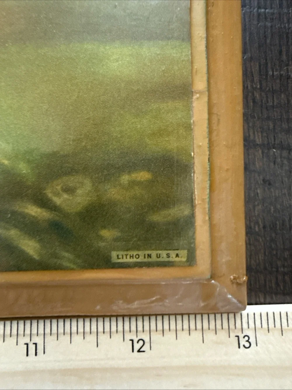 Vintage 2 Decopage On Wood W/hooks -Blue Boy (Gainsborough) & Pinkie (Lawrence)
